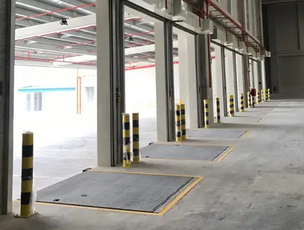 Dock leveller installation